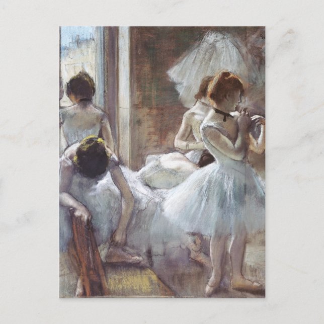 Dancers Edgar Degas   Postcard (Front)