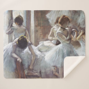 Dancers Edgar Degas  Sherpa Blanket