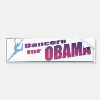 Dancers for Obama Bumper Sticker