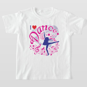 Dancer's, I Love Dance T-Shirt