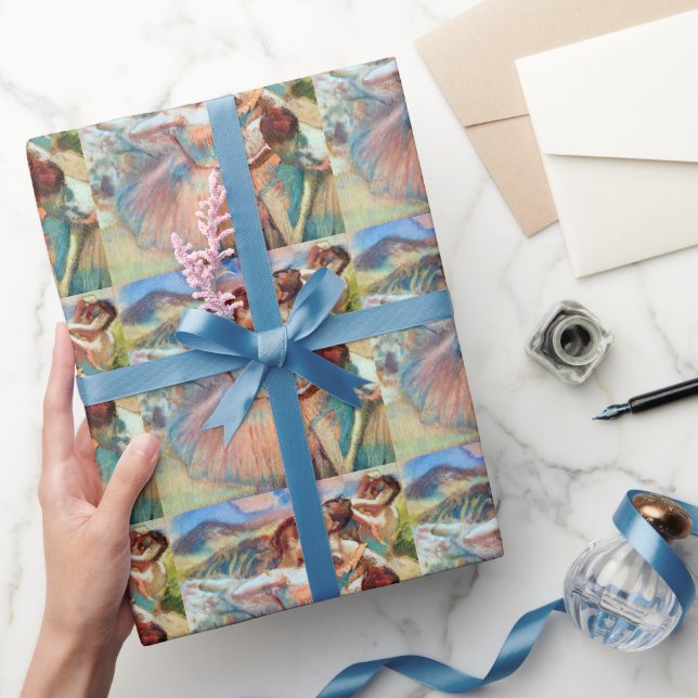 Dancers in a Landscape by Edgar Degas Wrapping Paper (Gifting)