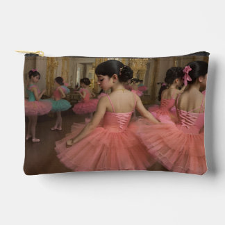 Dancers in a large rococo-style room accessory pouch