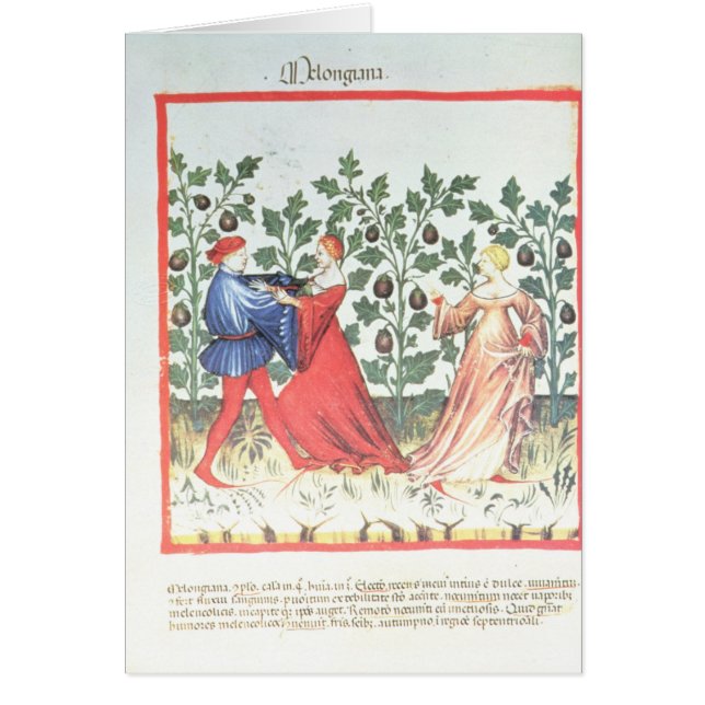 Dancers in front of Broom Plants, 13th century (Front)