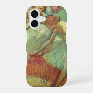 Dancers in Green by Edgar Degas, Vintage Ballet iPhone 16 Case