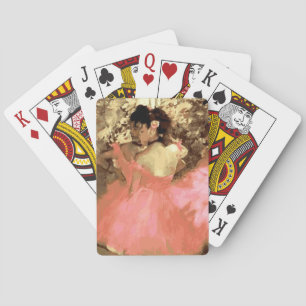 Dancers in Pink by Degas Playing Cards