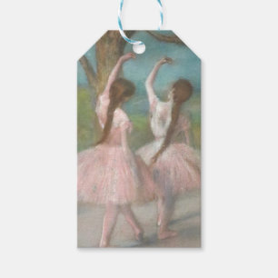 Dancers in Pink Edgar Degas Gift Tags