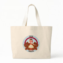 Dancer's Jumbo Tote Bag with Kathak Dancer