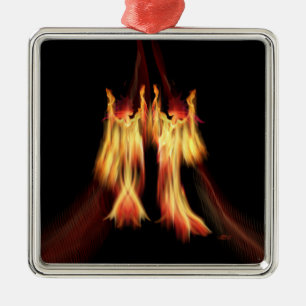 Dancers Metal Tree Decoration