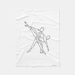 DANCERS - MINIFACES FLEECE BLANKET