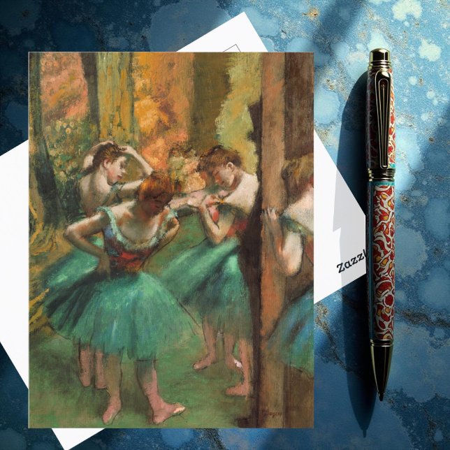 Dancers, Pink and Green by Degas, Art  Postcard (Creator Uploaded)