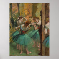 Dancers, Pink and Green Edgar Degas