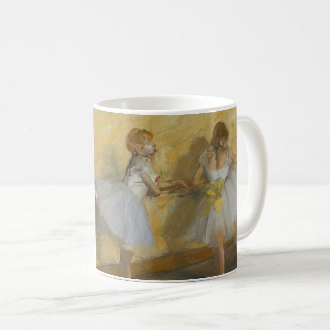 Dancers Practicing at the Barre - Edgar Degas  Coffee Mug (Front Right)