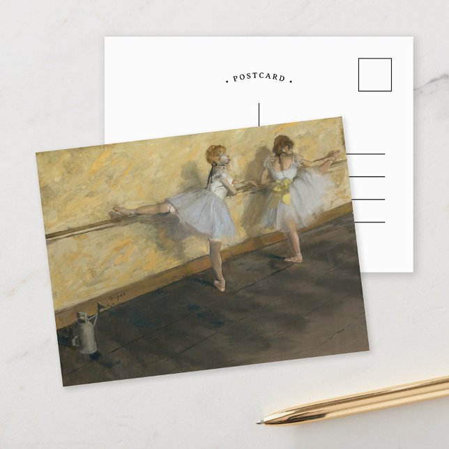 Dancers Practicing at the Barre | Edgar Degas Postcard (Creator Uploaded)