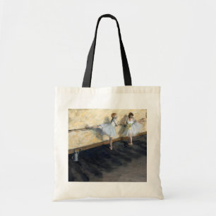 Dancers Practicing at the Barre, Edgar Degas Tote Bag