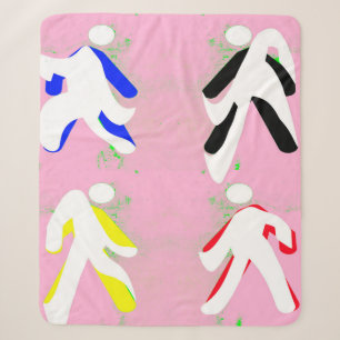 Dancers Sherpa Blanket
