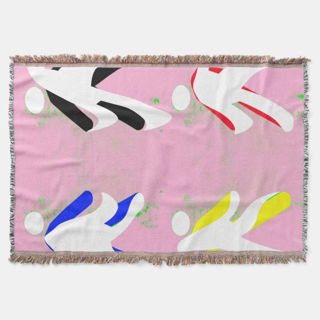 Dancers Throw Blanket (Front)