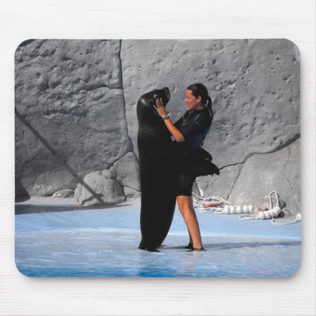 Dances with sea lions mouse pad (Front)