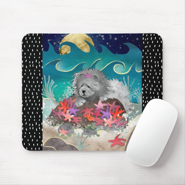 DANCIN WITH THE STARZ Blue Chow - Mousepad (With Mouse)