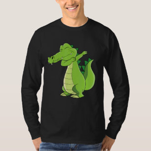 Dancing Alligator Funny Dabbing Alligator T-Shirt