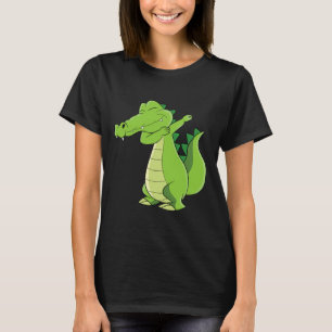 Dancing Alligator Gift Funny Dabbing Alligator T-Shirt