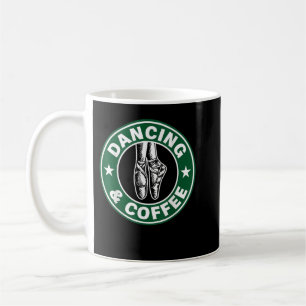 Dancing and Coffee Shirt Mug