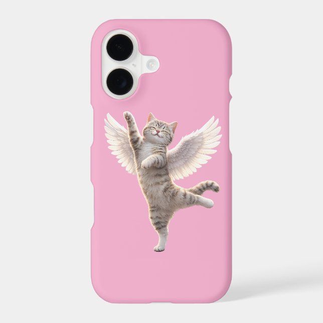 Dancing Angel Cat with Wings (Back)