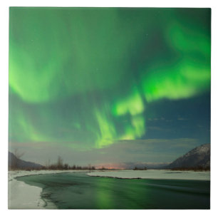 Dancing Aurora Tile