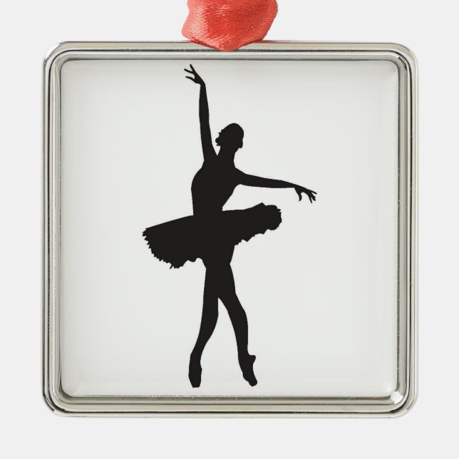 DANCING BALLERINA CHRISTMAS ORNAMENT (Front)