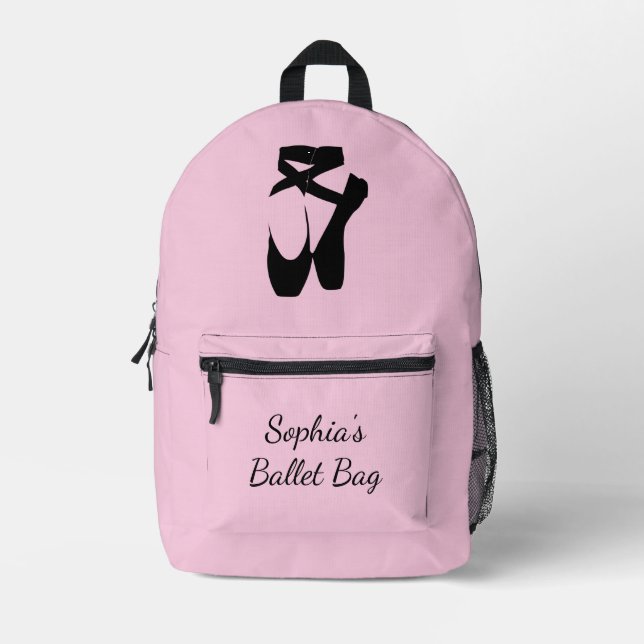Dancing Ballet Design Back Pack (Front)