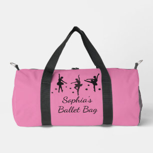 Dancing Ballet Design Duffle Bag