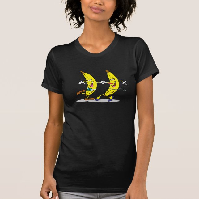 Dancing Bananas Womens T-Shirt (Front)