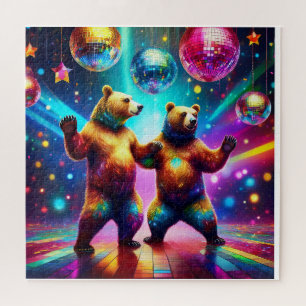 Dancing Bears At The Disco  Jigsaw Puzzle
