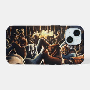 Dancing Bears iPhone Cases Party Animal Bear Case