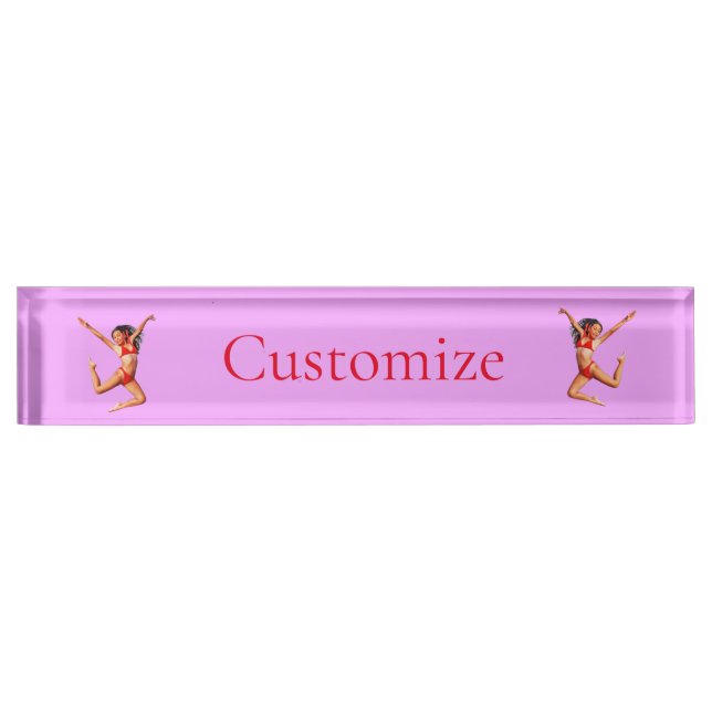 Dancing Bikini Model Thunder_Cove Nameplate (Front)