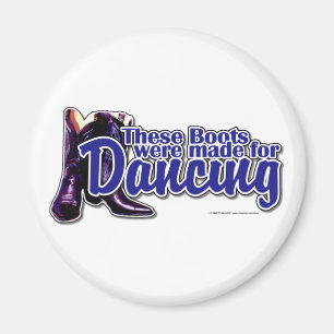 Dancing Boots Magnet
