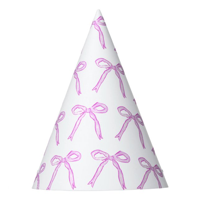 Dancing Bows Party Hat (Front)