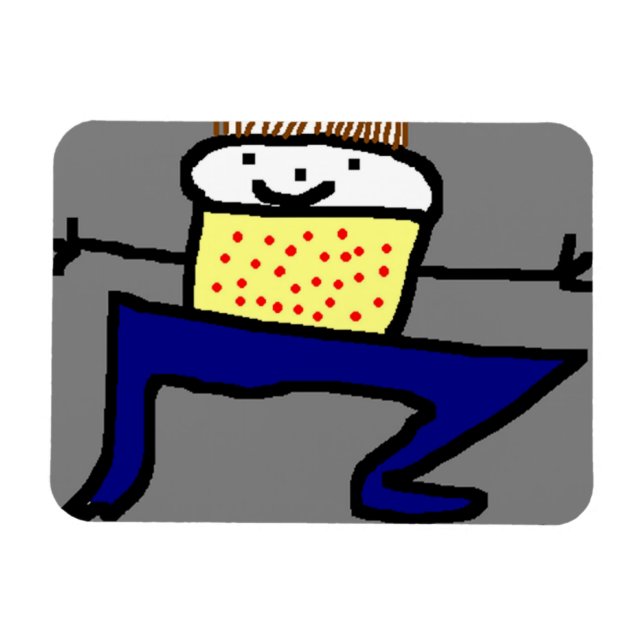 Dancing Boy magnet (Horizontal)