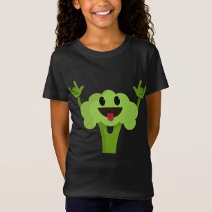 Dancing Broccoli Funny Vegetable Dancer Vegan Humo T-Shirt