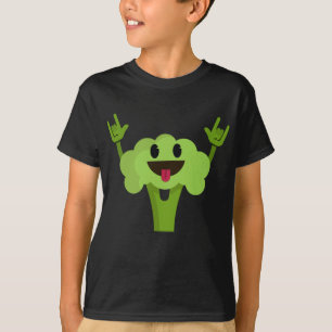 Dancing Broccoli Funny Vegetable Dancer Vegan Humo T-Shirt