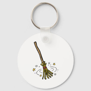 Dancing Broom Key Ring