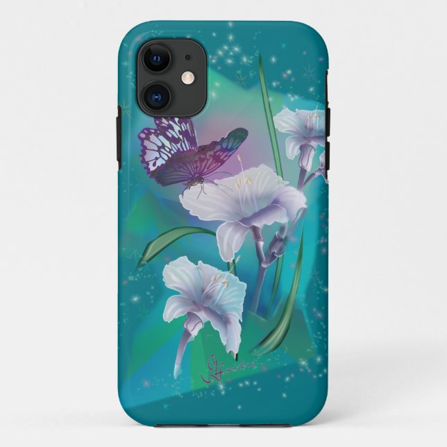 Dancing Butterfly phone case (Back)
