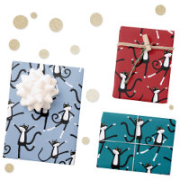Dancing Cat Pattern Fun 