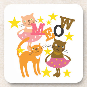 Dancing Cats Coaster