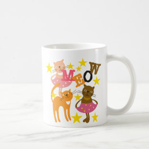 Dancing Cats Coffee Mug