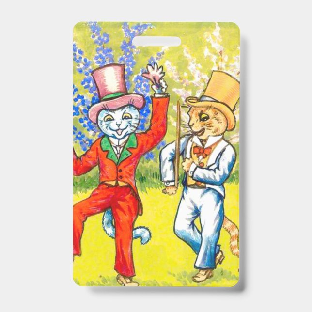 Dancing Cats ID Badge (Front)