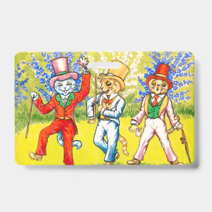 Dancing Cats ID Badge