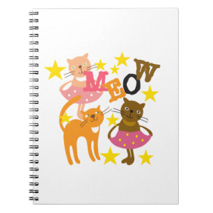 Dancing Cats Notebook