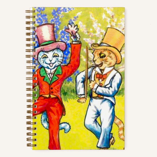 Dancing Cats Notebook (Front)