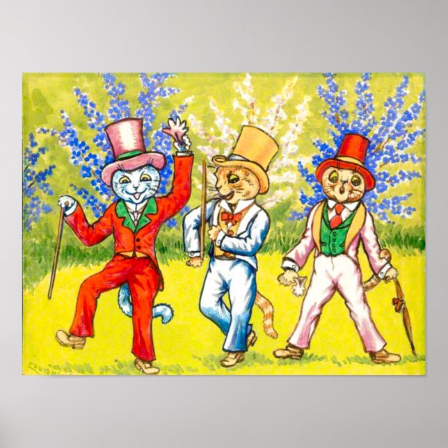 Dancing Cats Poster (Front)