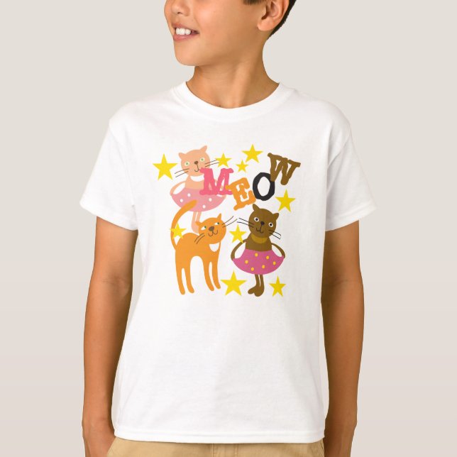 Dancing Cats T-Shirt (Front)